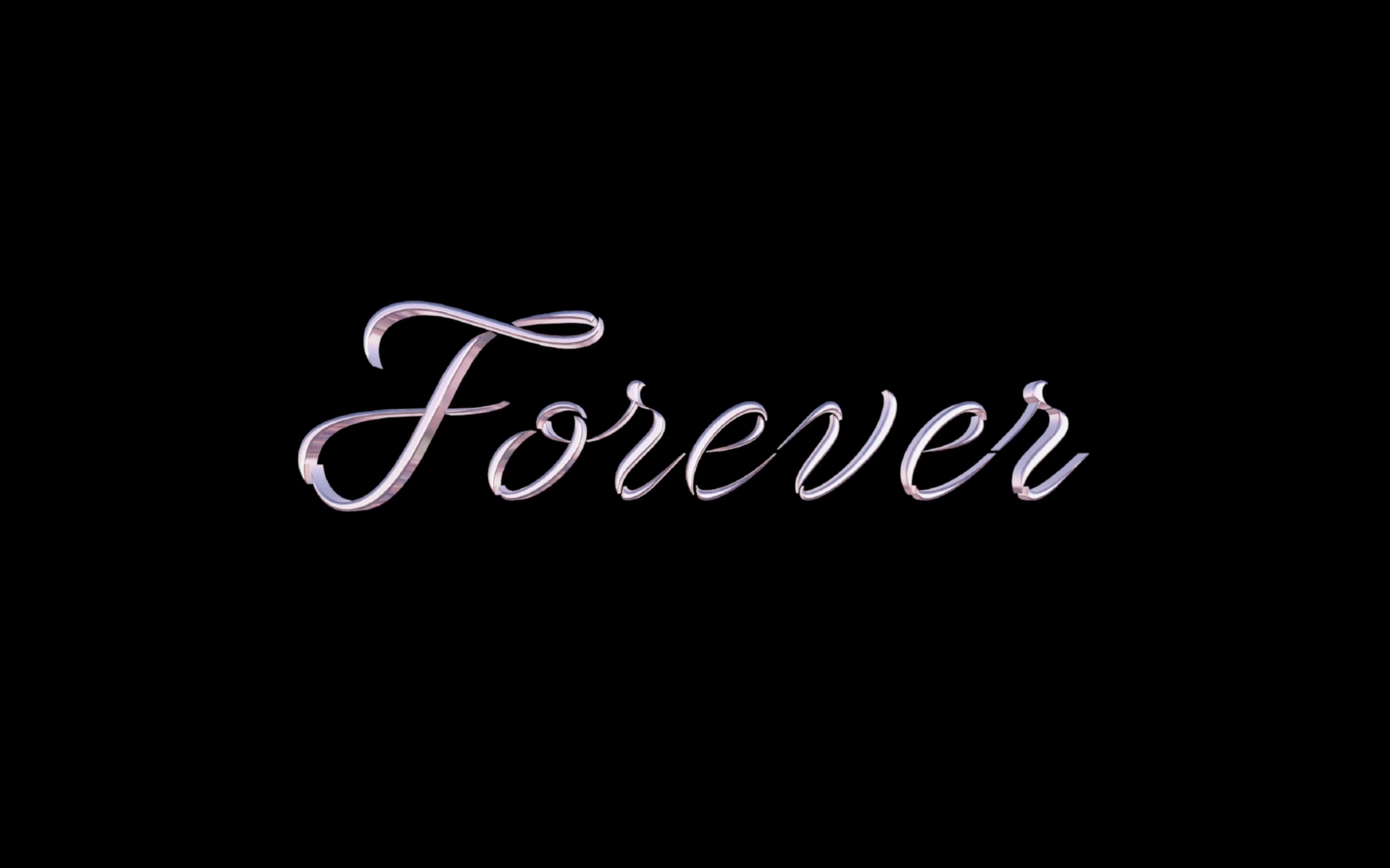 foreverlove艺术字体图片