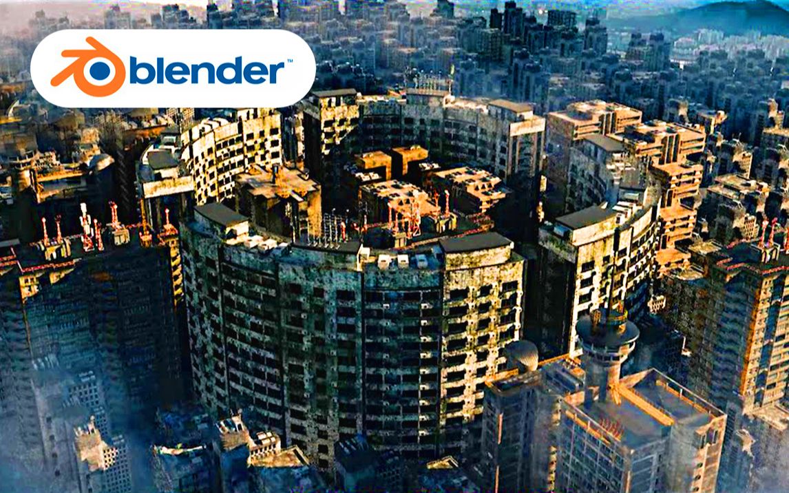 城市资产!Blender插件 CityBuilder3D 2.0 城市建筑模型资产库插件,万丈高楼平地起!哔哩哔哩bilibili