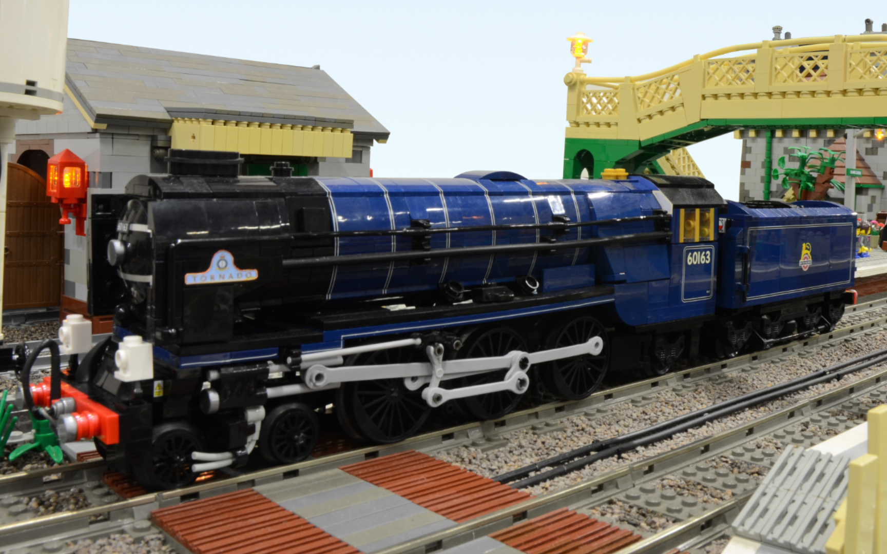 【国外精美moc】英国lner a1型蒸汽机车 龙卷风号