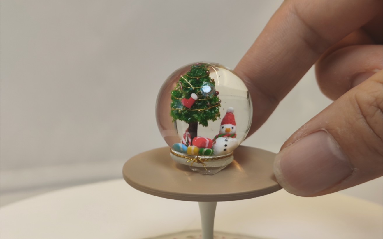 手工迷你水晶球