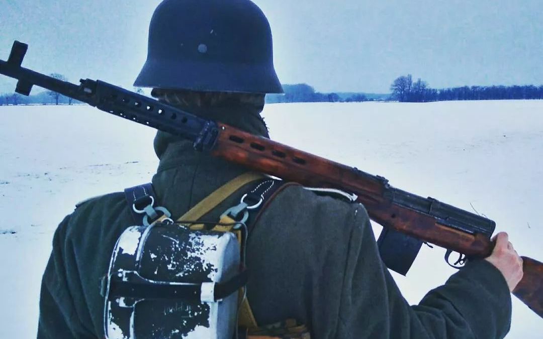 英雄与将军苏系svt40半自动步枪