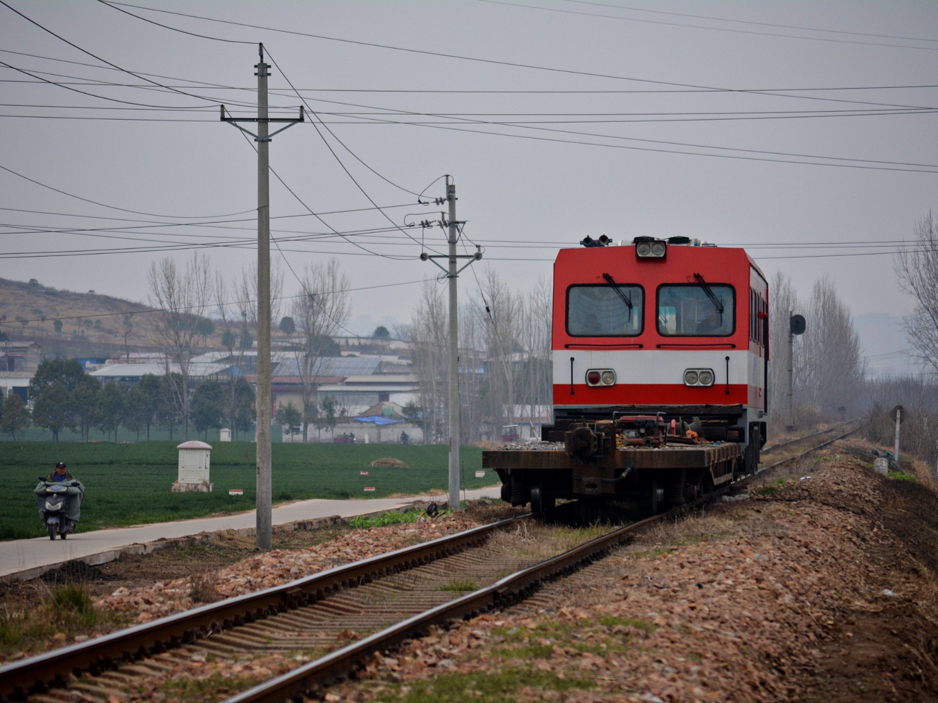【平舞铁路】摇摇晃晃轨道车