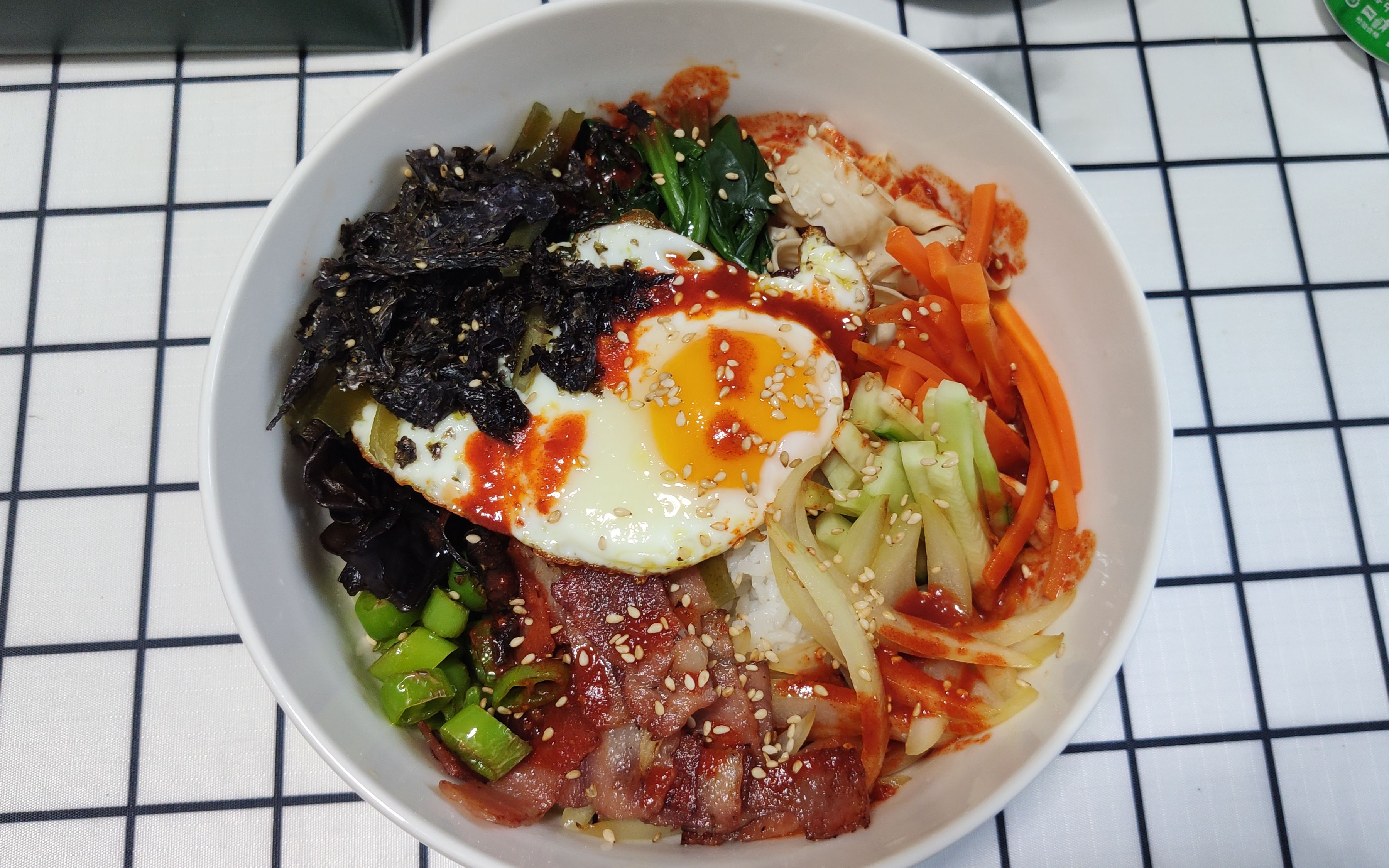 韩剧标配?——零失败的韩式培根拌饭