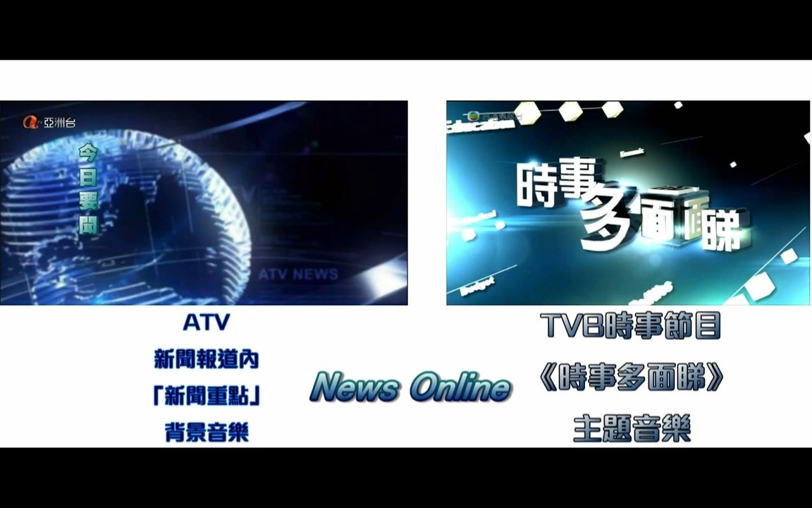 [图]TVB《時事多面睇》主題音樂/ATV新闻报道内新闻重点背景音樂完整版