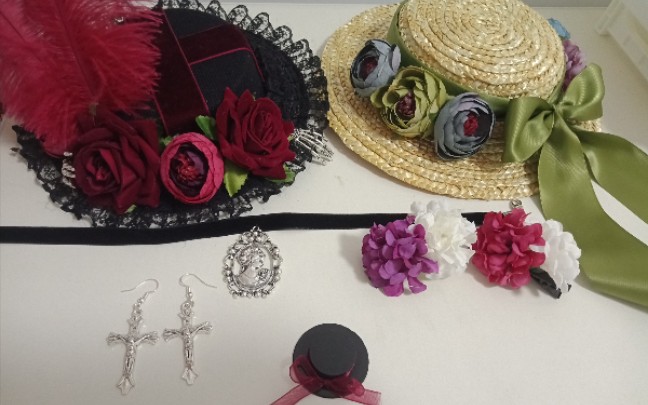 用不到50块钱的饰品diy精致小礼帽,你值得拥有!_哔哩哔哩_bilibili