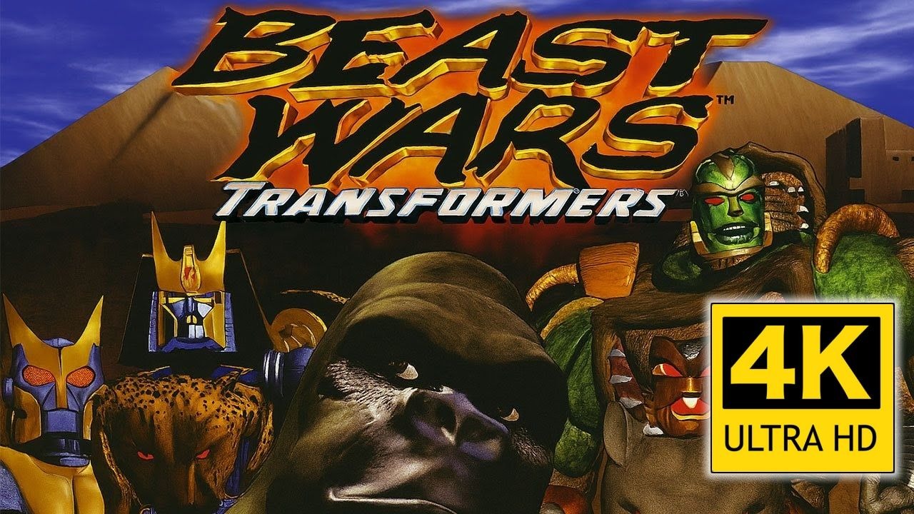 1996年动画剧集《变形金刚:超能勇士》第一季op 超分画质增强版