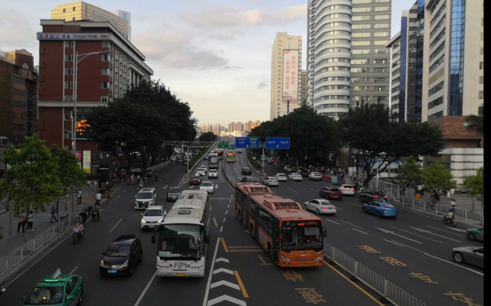 6.27傍晚广州岗顶天桥80分钟延时录制