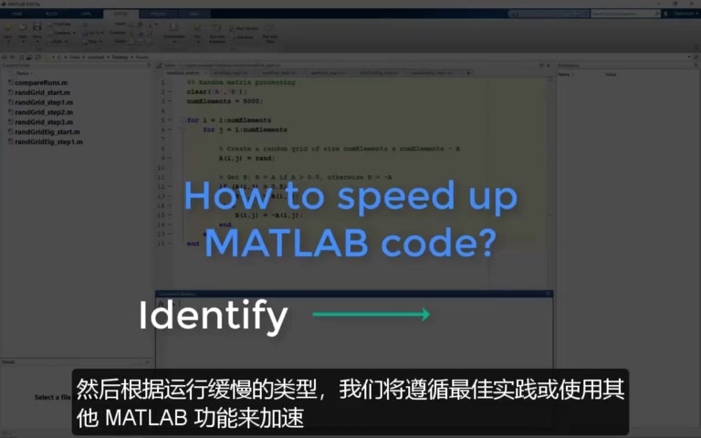 三个小技巧提高matlab速度100倍哔哩哔哩bilibili