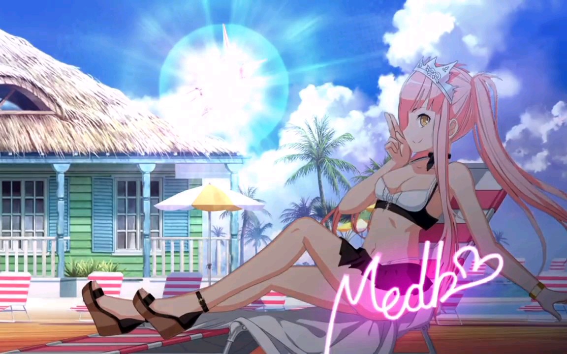 泳装梅芙动作及宝具演示_哔哩哔哩_bilibili