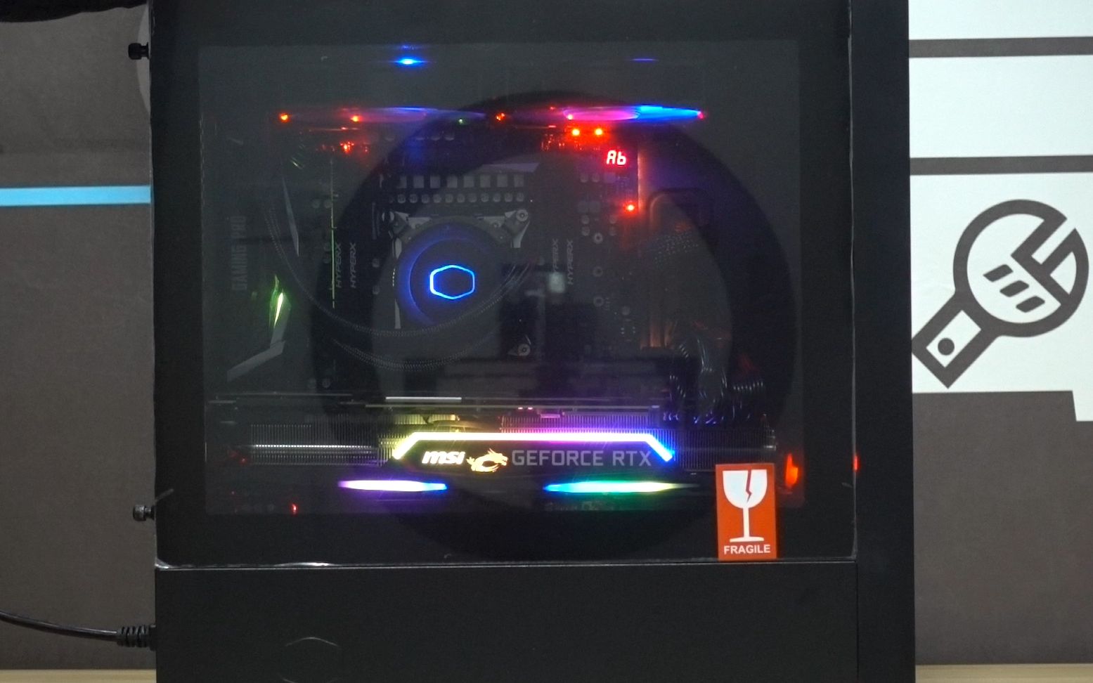 酷冷至尊nr400机箱13分钟装机详细讲解(含跳线及主板硬件安装)