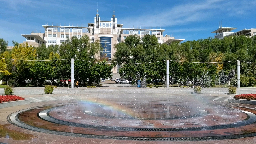 吉林大学—五月花广场喷泉