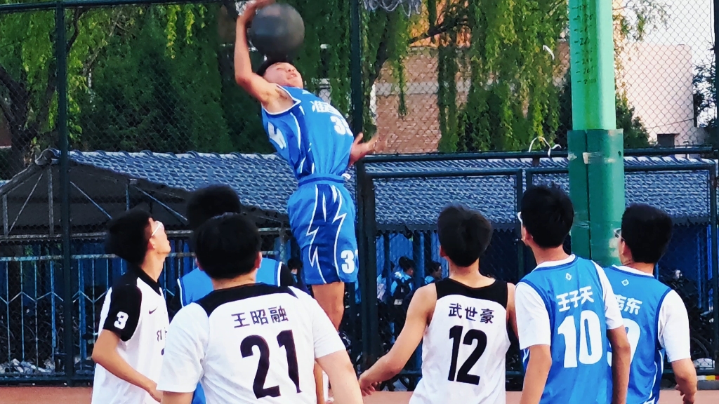 西关中学2024八年级篮球春季联赛集锦-14