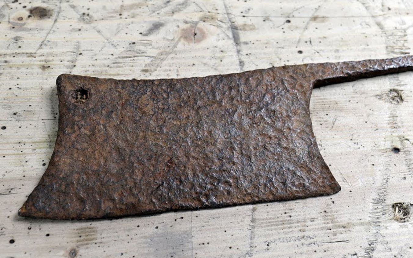 修复一把完全生锈的坏菜刀无敌的修复技术柚子木字幕组