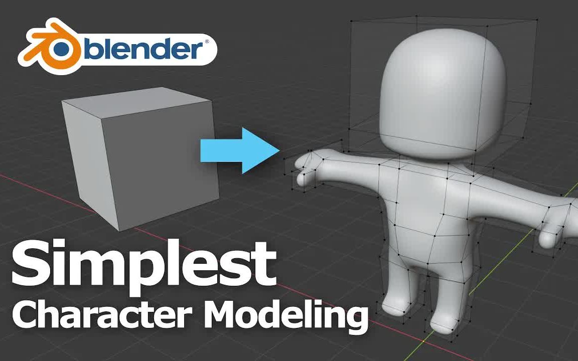 [图]iBlender中文版插件 先给我学捏个最简单的娃娃吧 角色建模 教程Blender插件