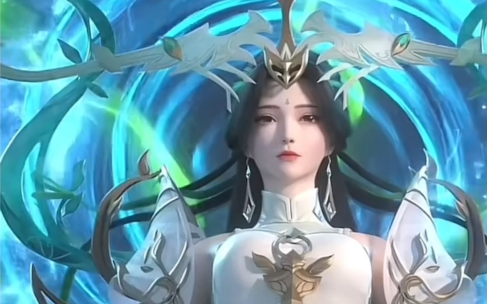 完美世界 柳神3d 同人 真的是风华绝代 端庄优雅且又神秘强大 柳神和