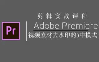 视频素材水印去掉的中模式