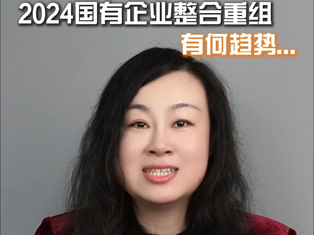 2024年国有企业整合重组趋势如何?哔哩哔哩bilibili