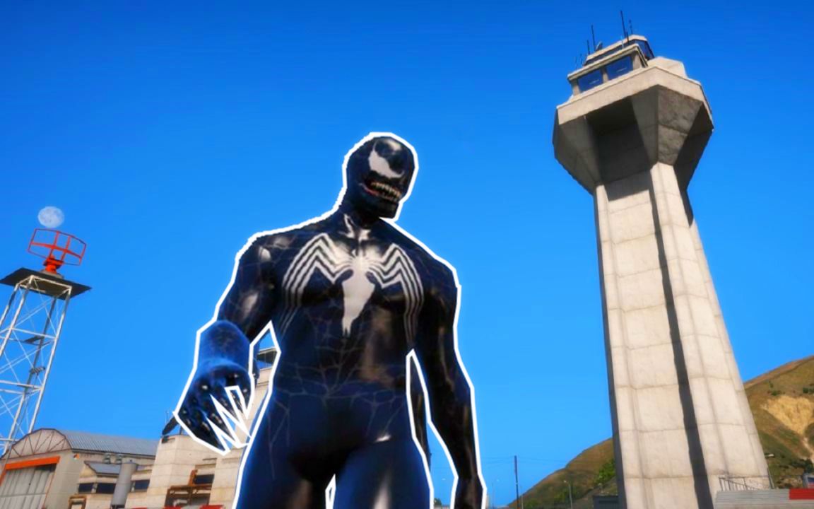 【gta5星尘】毒液mod测试版第一手发布!三拳摧毁坦克!