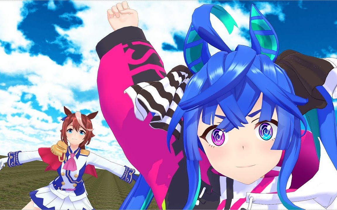 【赛马娘x铃木ゆゆうた】大入道双涡轮_哔哩哔哩_bilibili