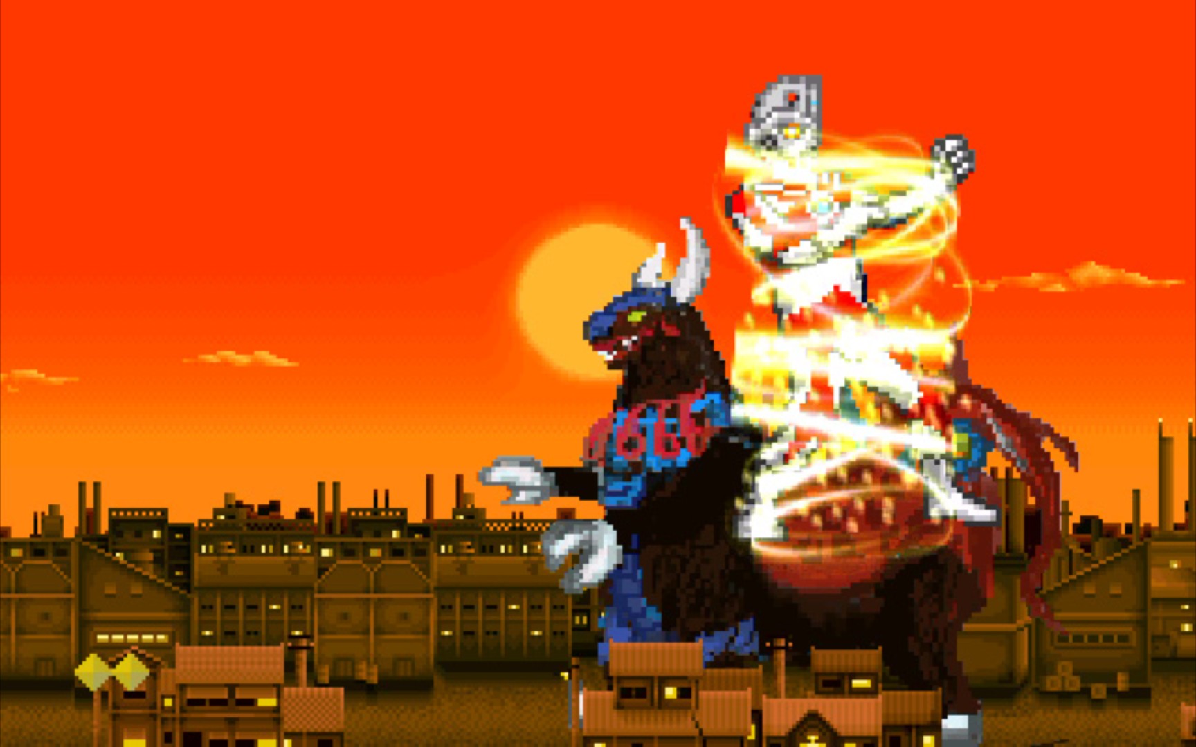 mugen艾斯奥特曼vs强博王