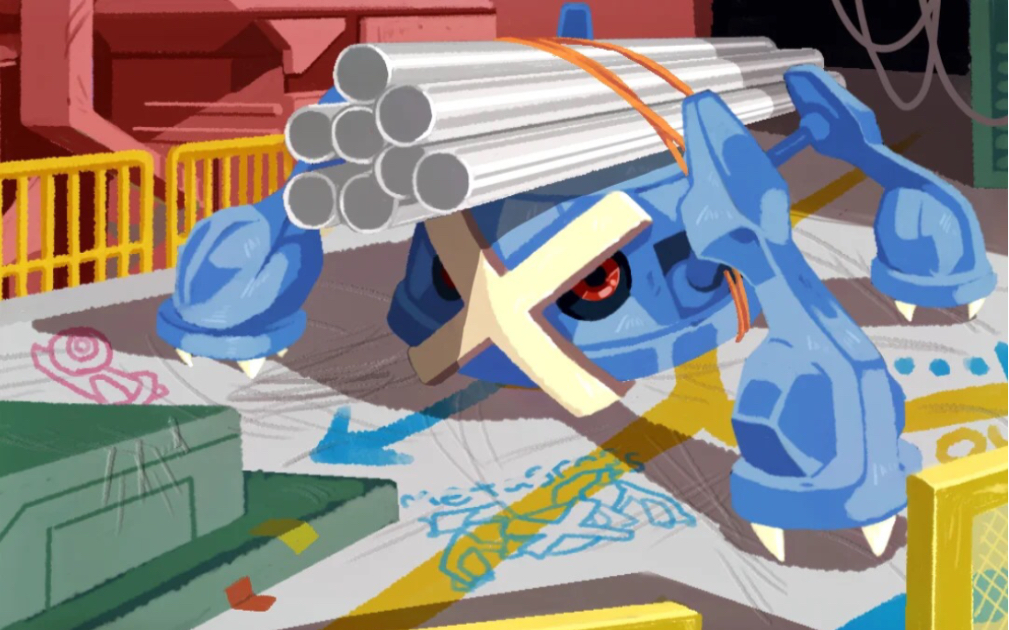 【哈根前代闪】精灵宝可梦 口袋妖怪红宝石 闪光铁哑铃 金属怪 巨金怪