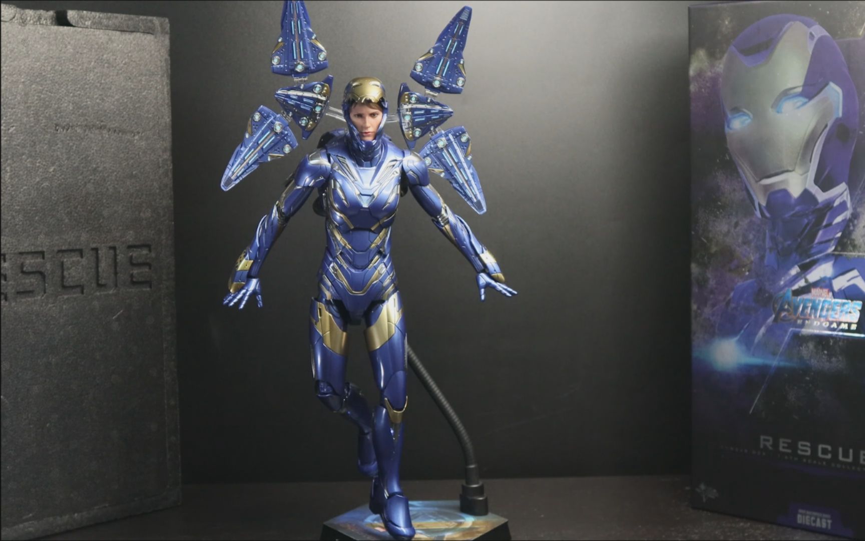 hottoys 1/6 mark 49小辣椒 pepper救援装甲 复仇者联盟4终局之战