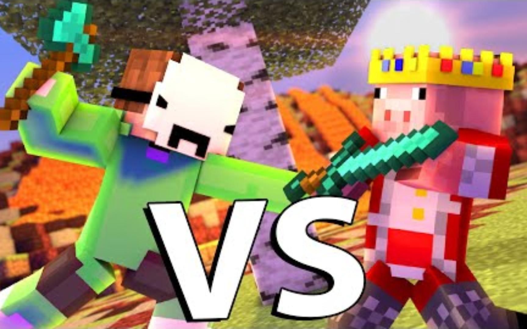 我的世界:dream对战techno! 解救dream