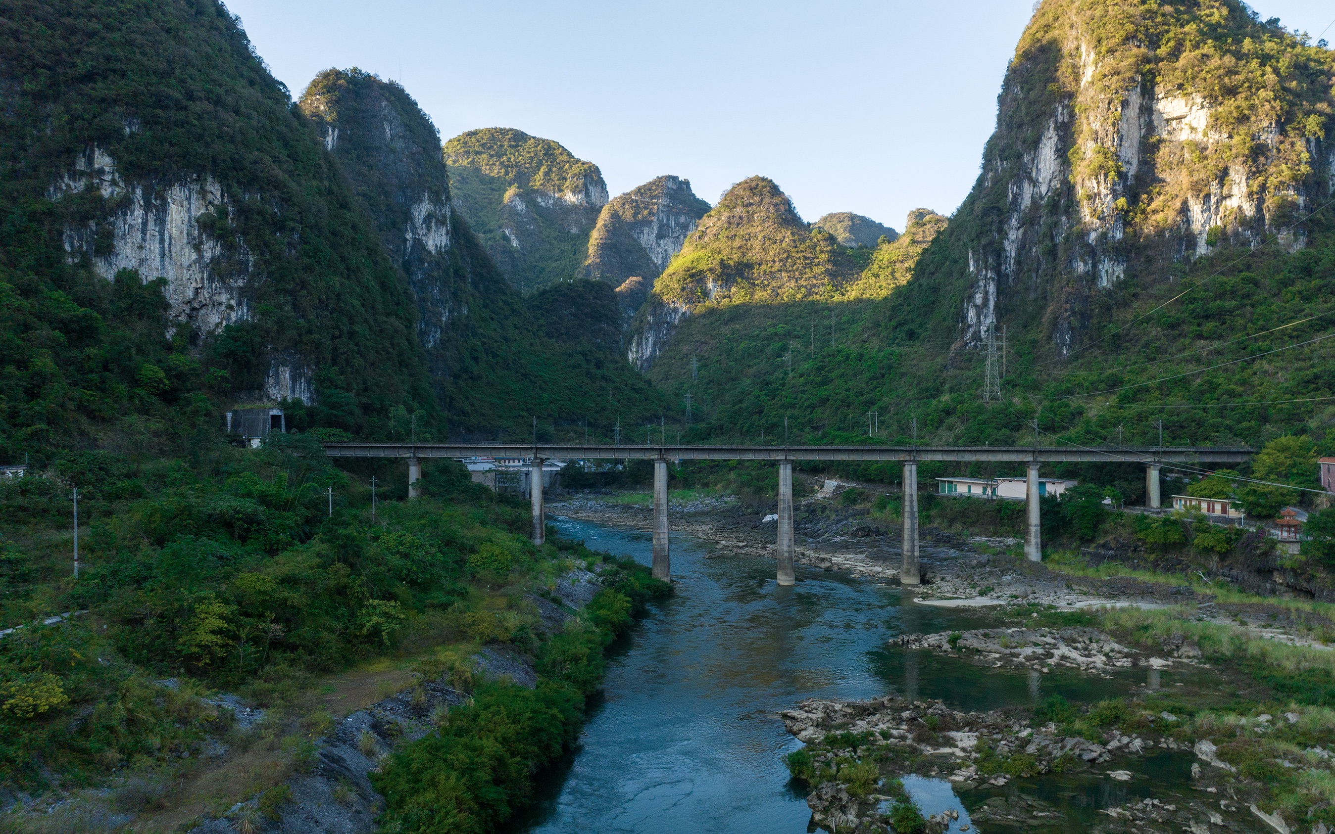 河池小三峡风景区图片