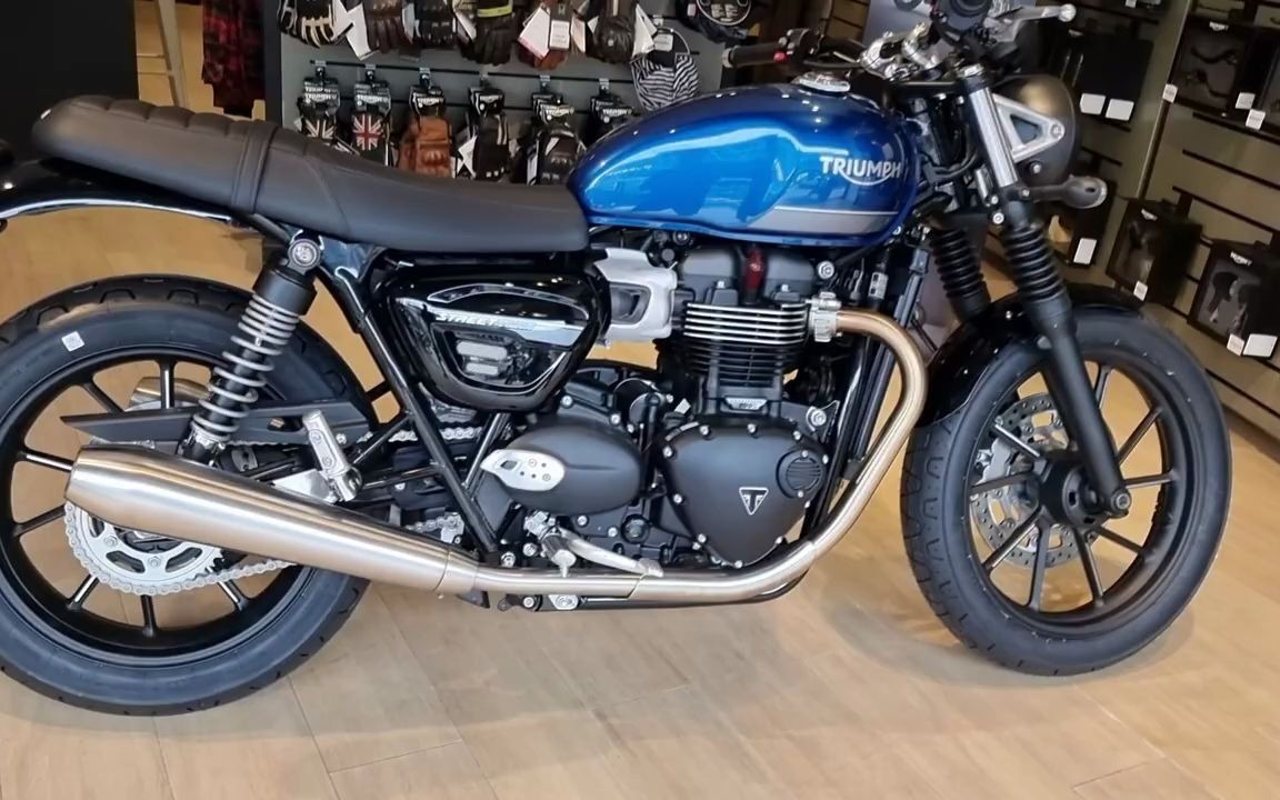 凯旋street twin900 实拍_哔哩哔哩_bilibili