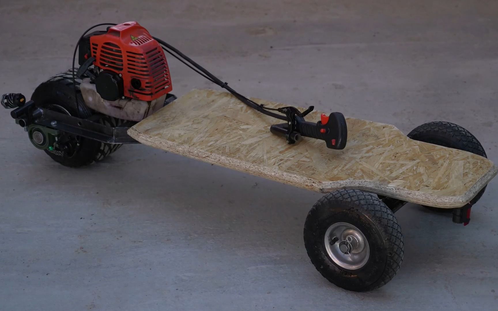 自制 50cc 微调滑板!