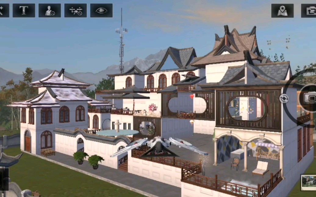 【明日之后】双人古风建筑明日之后双人古风建筑【天岁天岁】蓝图教程