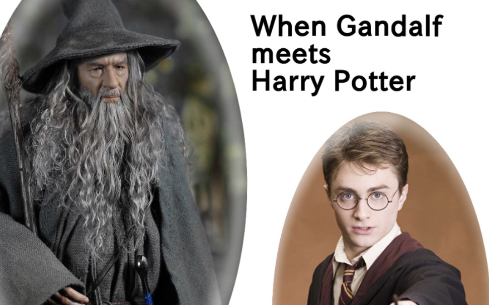 【英文短剧】邹平一中2019级英文短剧表演作品之一《When Gandalf meets Harry Potter》哔哩哔哩bilibili