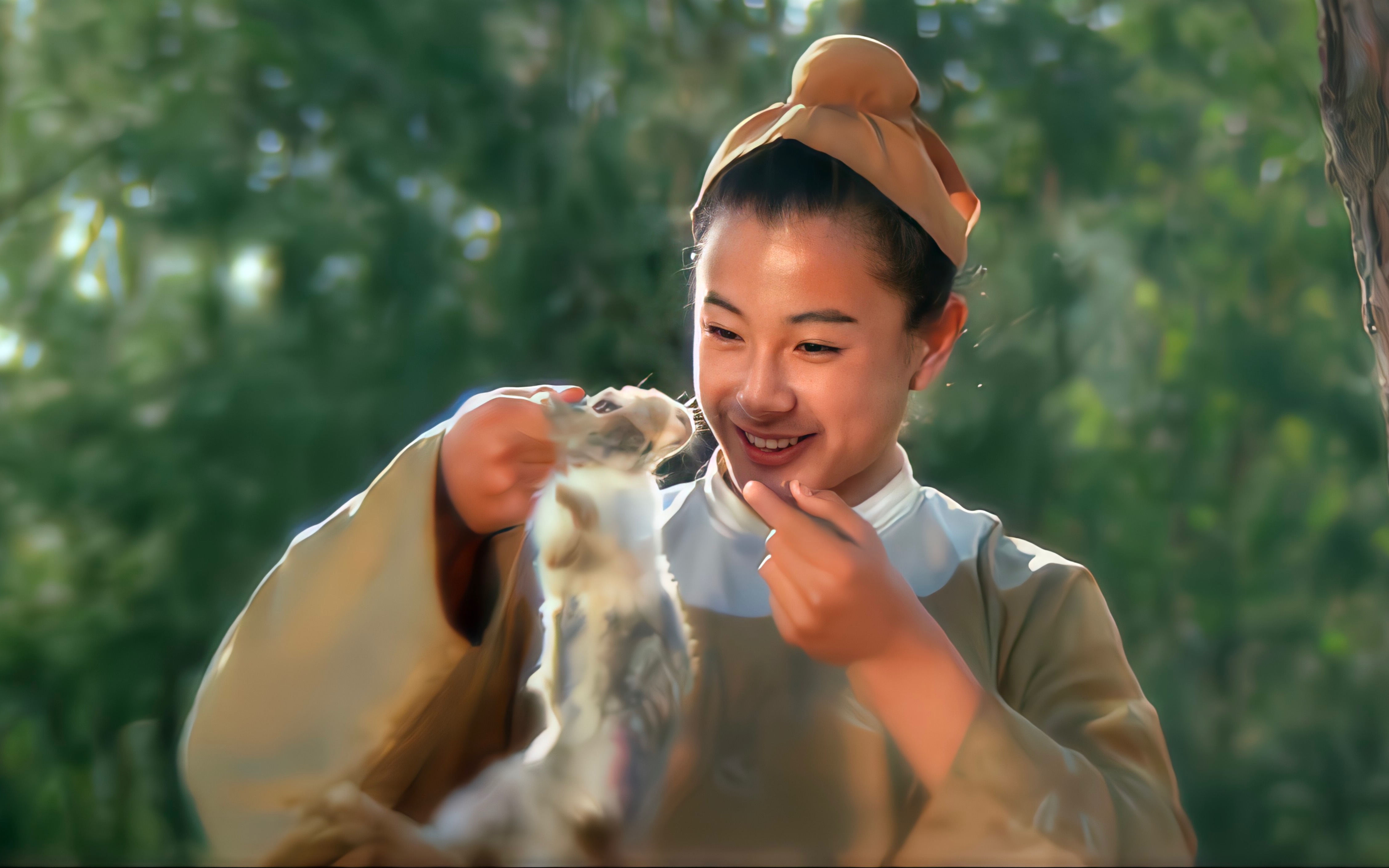 【孙晨曦·叶念慈】险恶江湖逍遥剑1989 慈儿&脱木花 全cut_哔哩哔哩