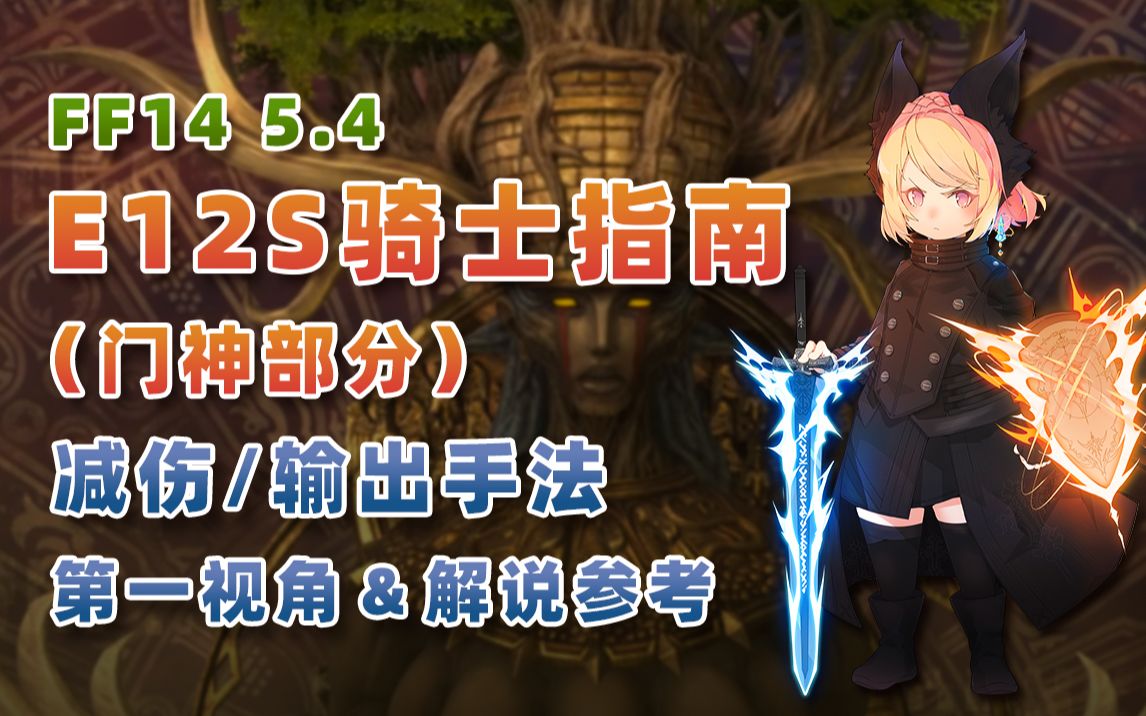 ff1454騎士e12s門神指南參考解說第一視角減傷安排輸出細節