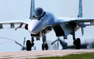 Download Video: 【俄罗斯】苏/Su-35 滑跑起飞特写