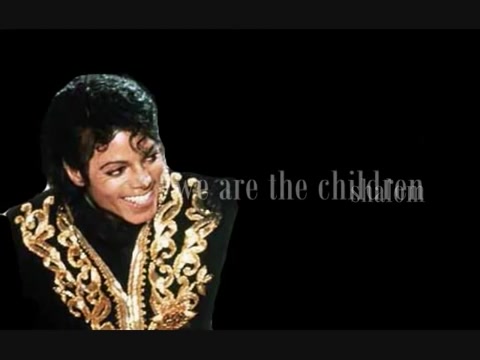 [图]MJ --we are the world demo, 总觉得他一个人唱的比一群人唱的好听!!