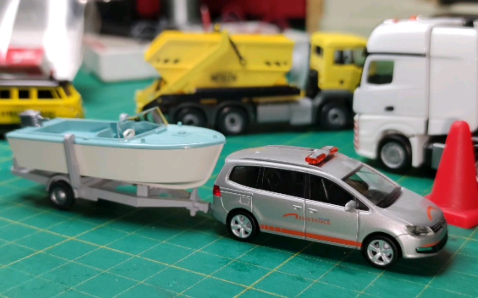 1:87 herpa VW Sharan RC 大众夏朗哔哩哔哩bilibili