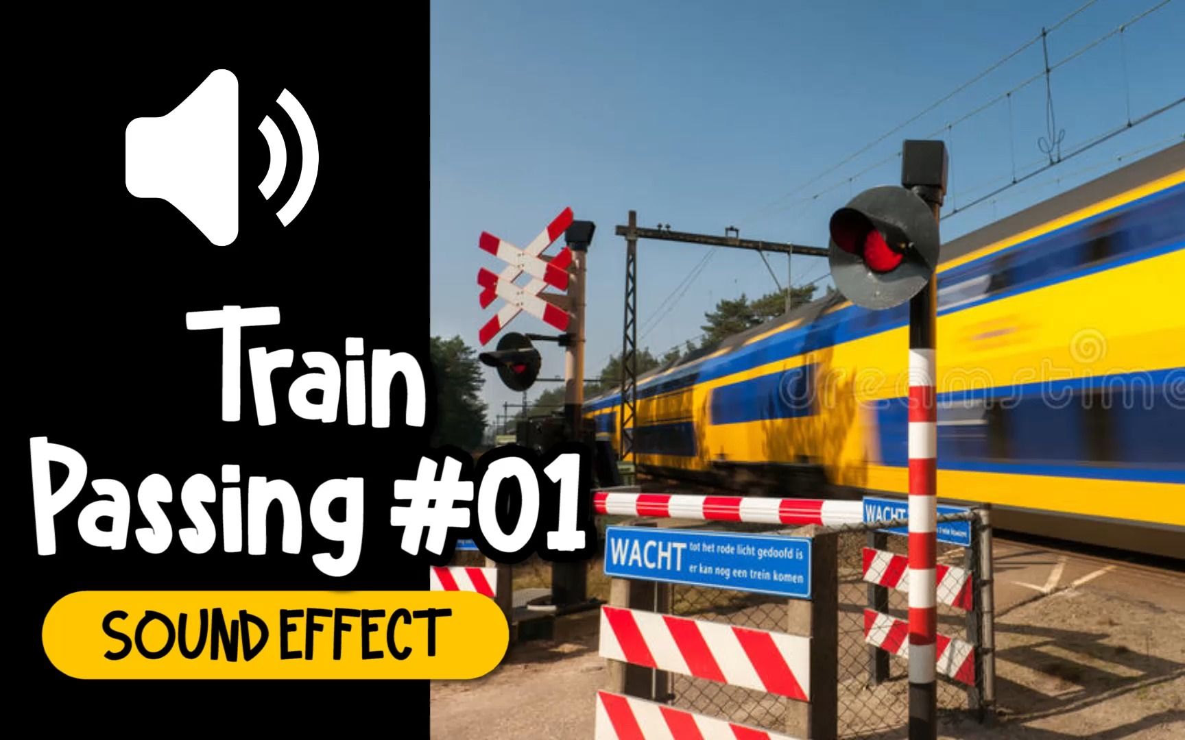 火车01行驶铁轨交通工具环境音音效hq