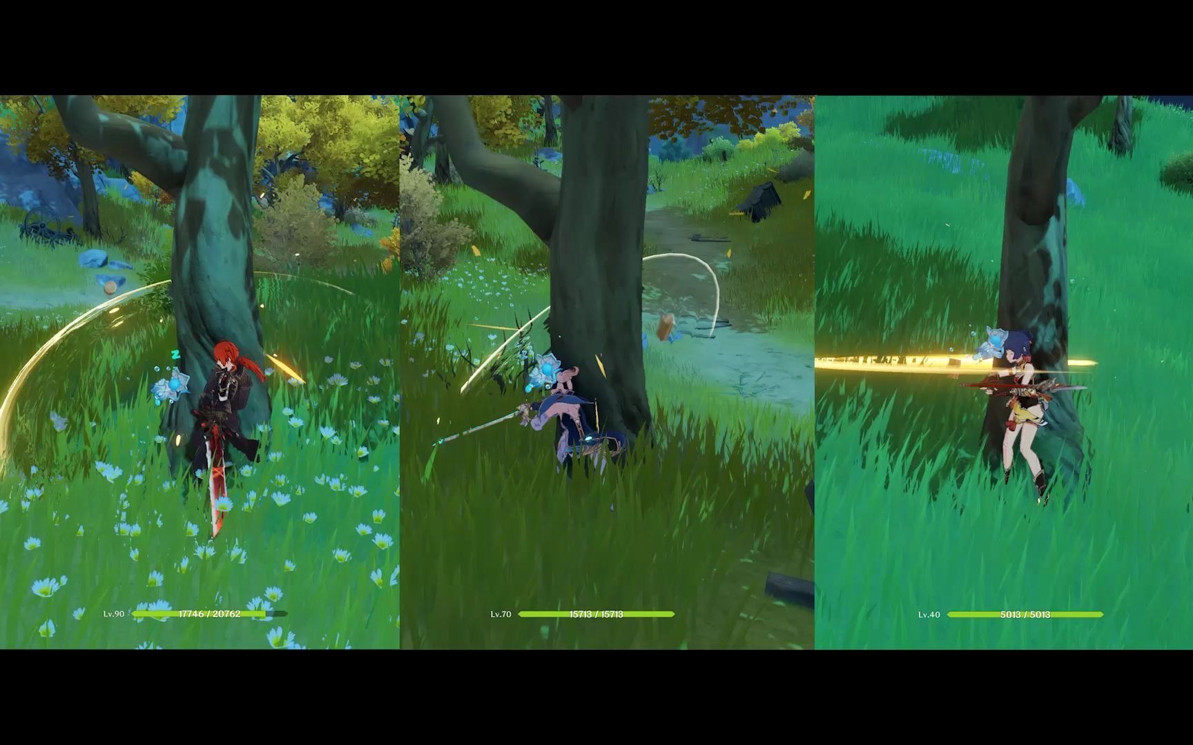 原神砍树其实有cd用什么武器的角色都一样没有先后之分