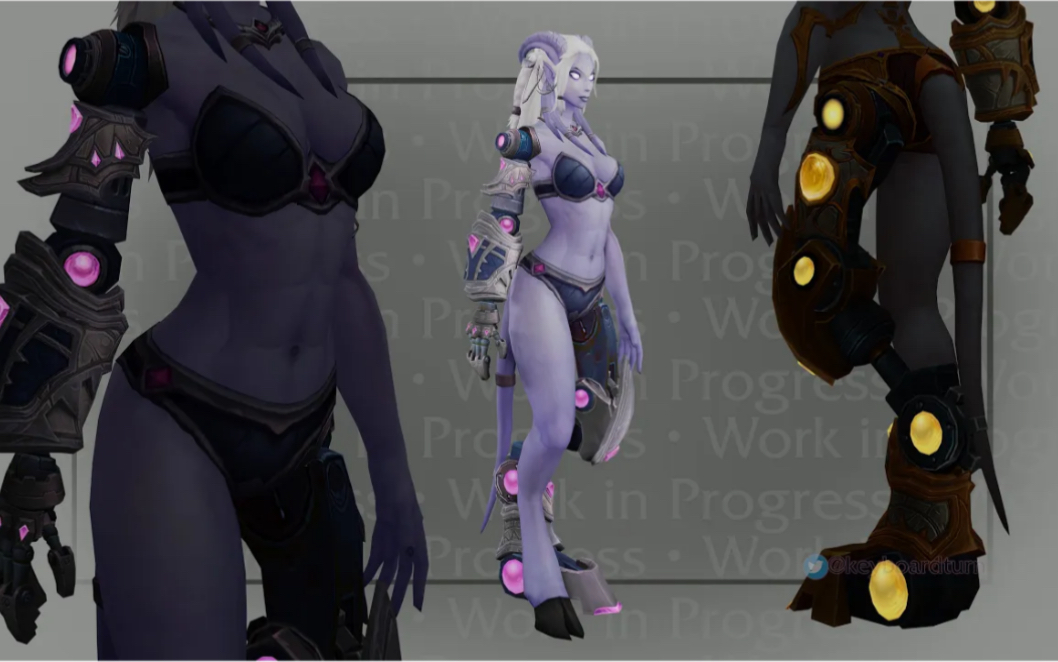 德莱尼机械义肢魔兽世界模型编辑