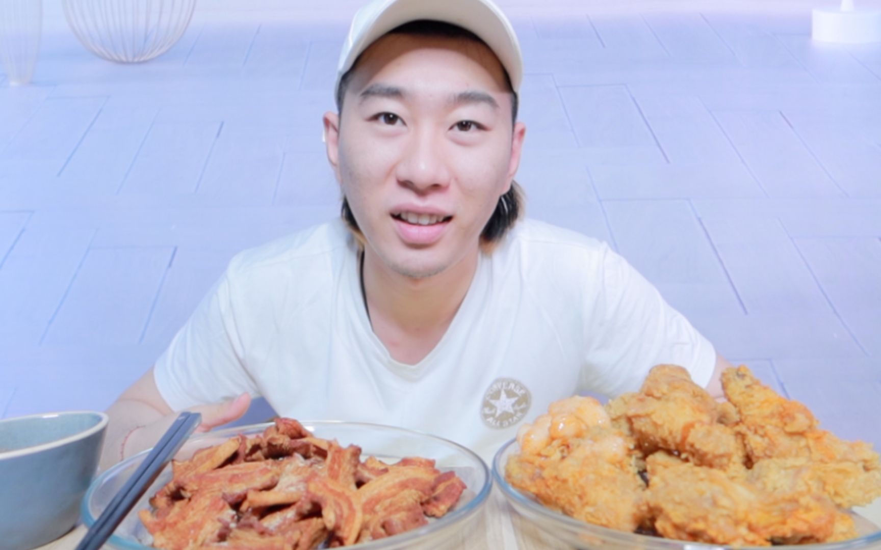 晚上吃不到】干炸五花肉要配炸鸡才美味,吃下去香酥可口嘎嘣脆!