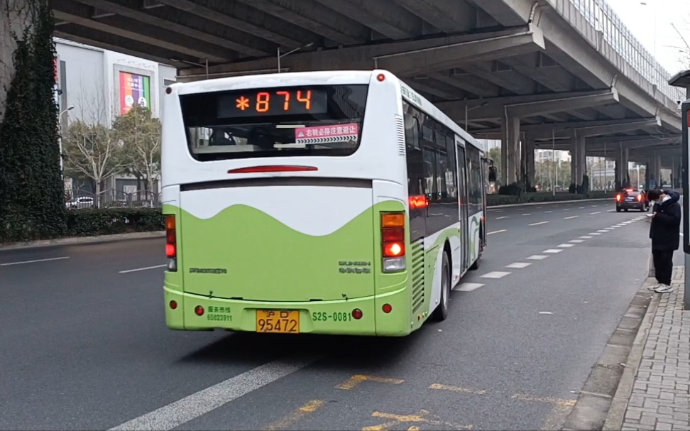874公交车线路图图片