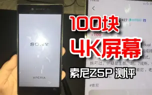 Download Video: 【捡垃圾】100块捡的4K屏手机 ？！索尼Z5P砖头妙手回春（测评）