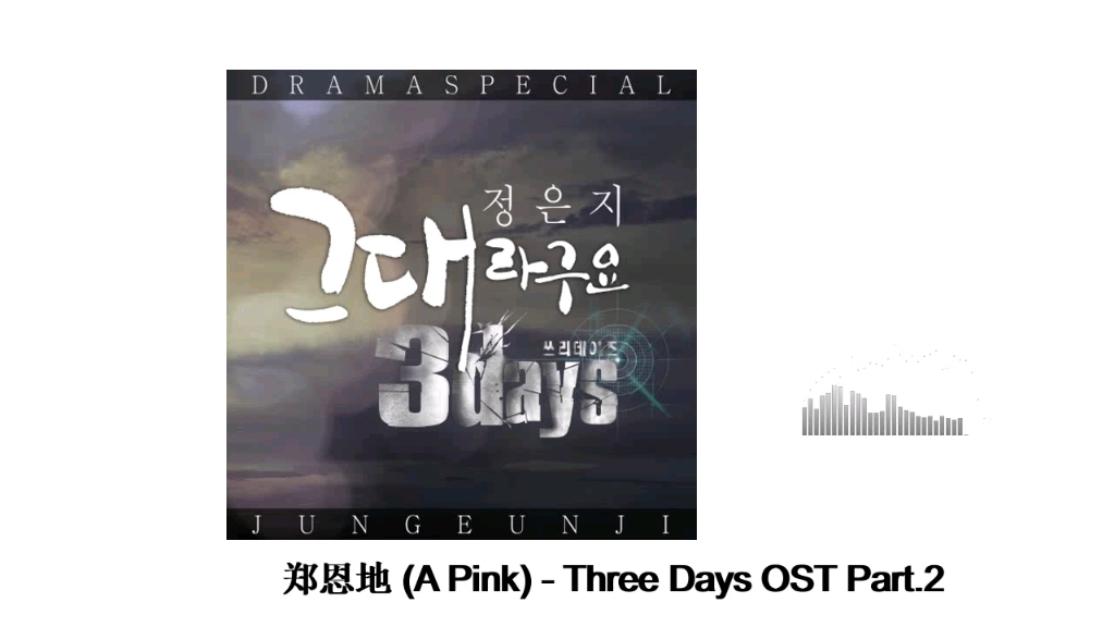 [图]郑恩地(Apink) /Three Days OST/原来是你啊