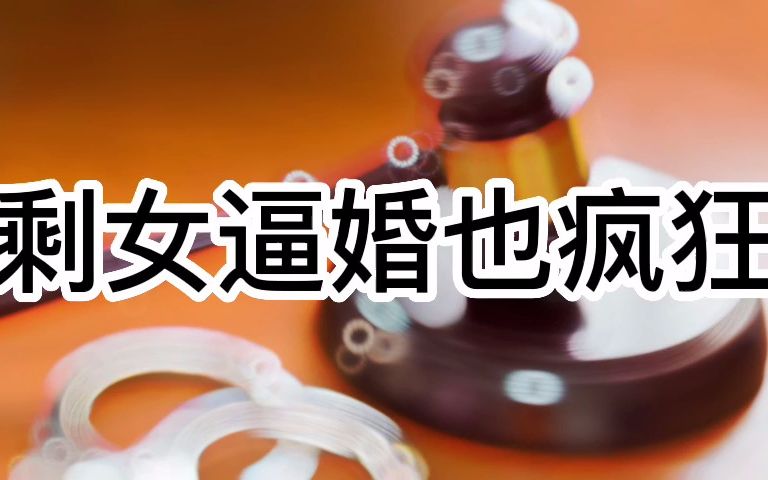 大案要案侦破纪实 套牢博士公务员剩女逼婚也疯狂哔哩哔哩bilibili