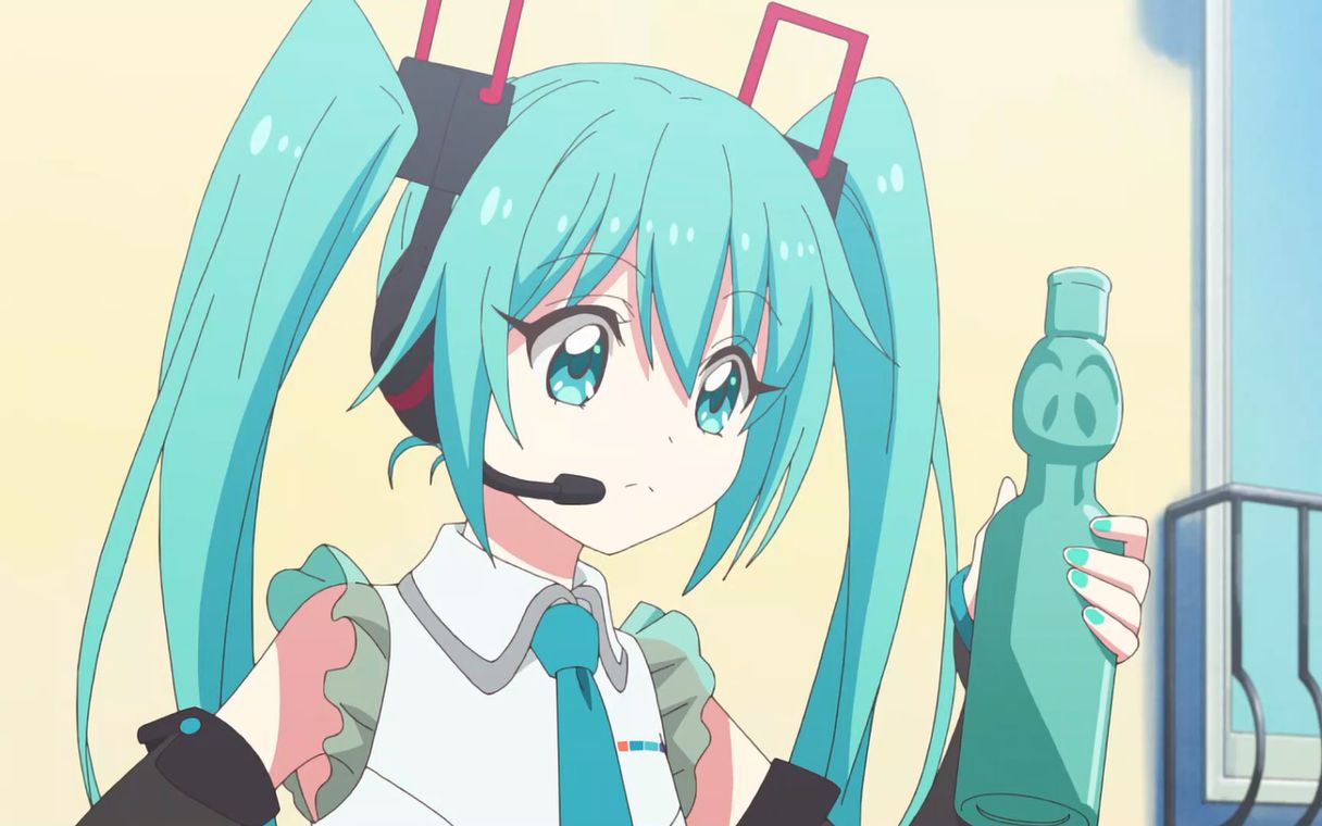 [图]“初音殿下竟被汽水喷了一脸！！！”