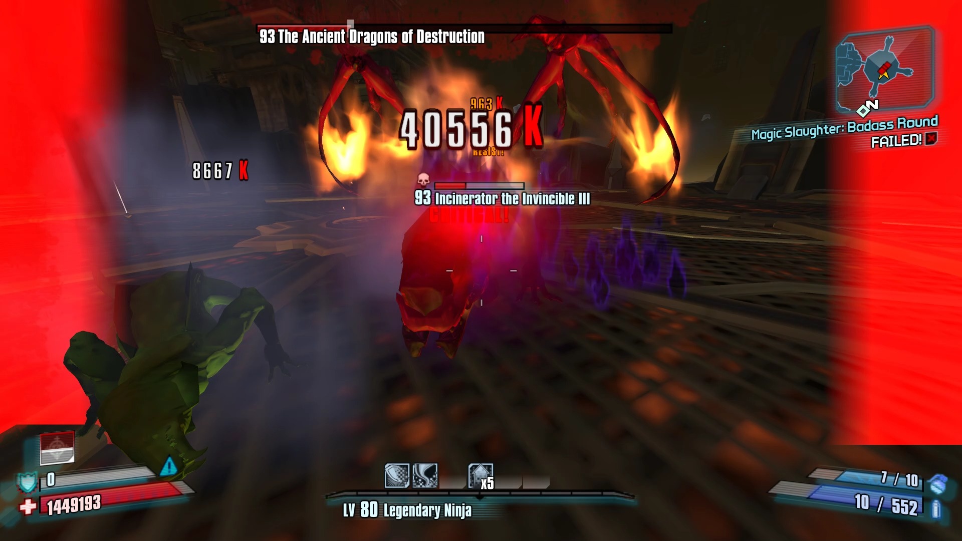 【无主之地2】近战刺客 vs op10四龙