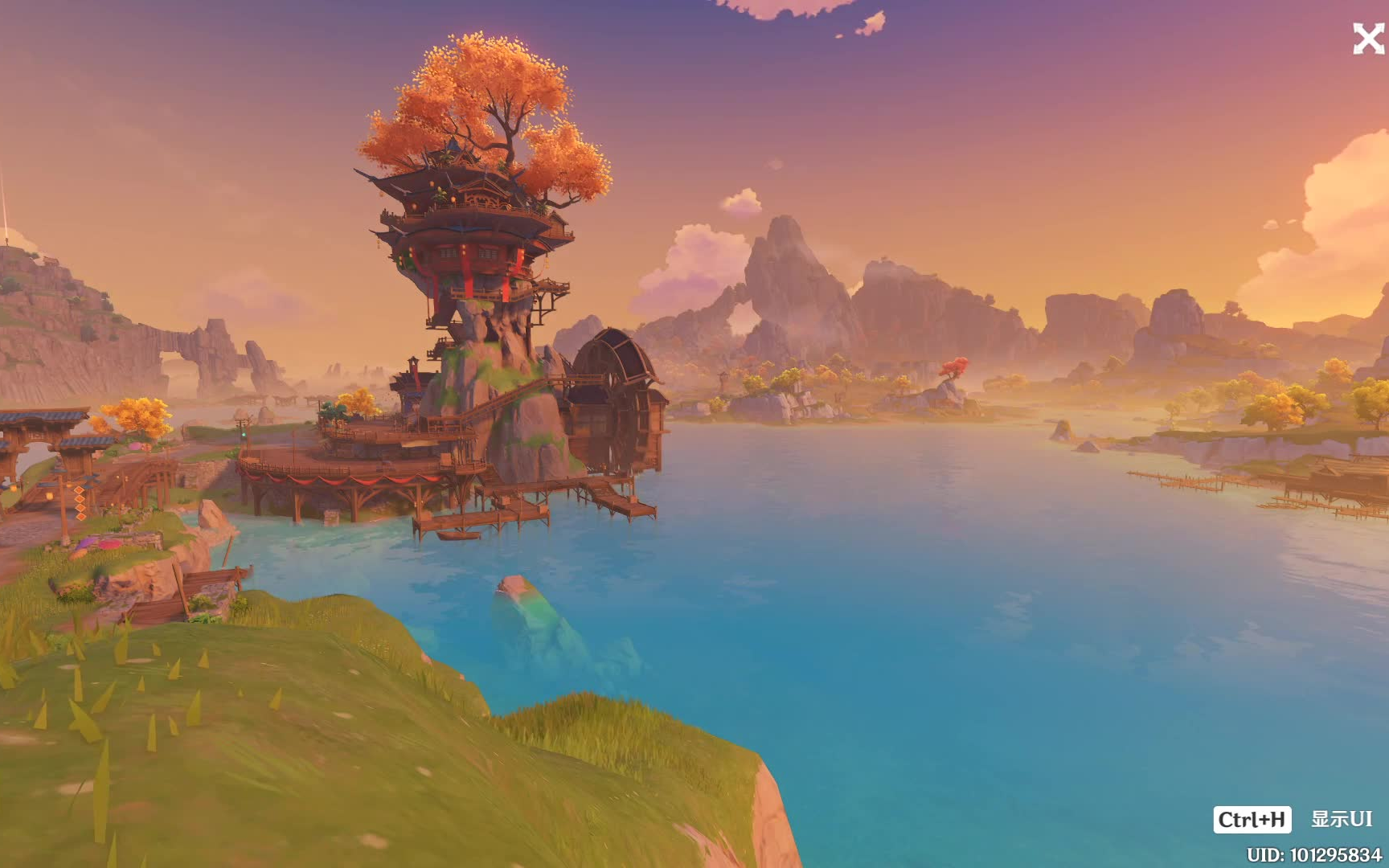 原神见过荻花洲的落雨吗沙沙作响的是过往极致画质