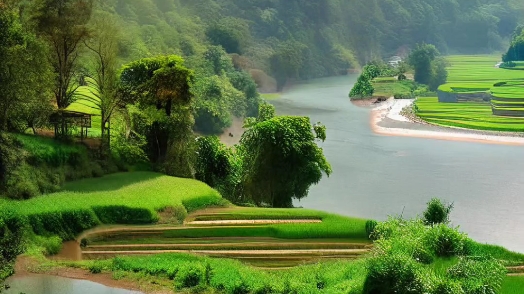 山青水秀,那个遥远的小山村是苦涩的记忆