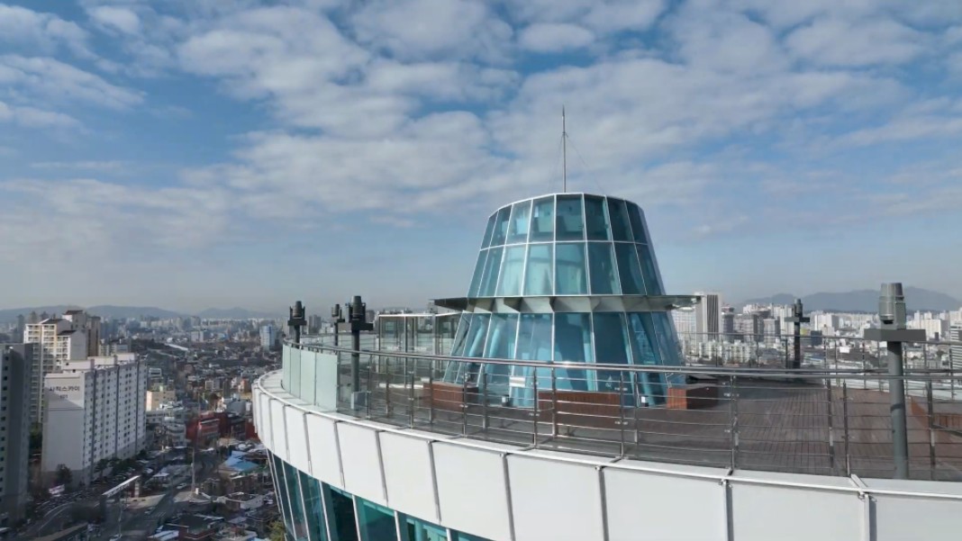 【高清航拍】无人机俯瞰韩国光州广域市